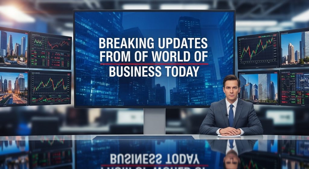 Breaking Updates from the World of Business Today